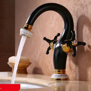 

Modern Kitchen Basin Faucet Sink ORB Two Handles Mixer Hot Cold Water Sink Tap