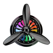 Освежитель воздуха автомобильный запах светодиодный мини Кондиционер Вентиляционный Выход духи клип свежий аромат для ароматерапии сплав авто аксессуары