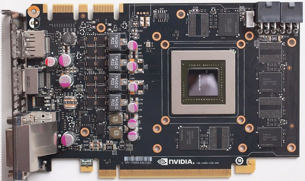 BYKSKI для справки GTX 660Ti/670/760/970. Медный водоблок с полным покрытием. P/N: N GX97SQUALL