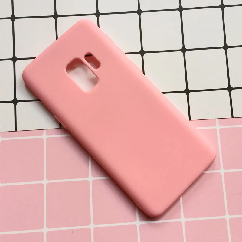 Candy Color TPU Soft Cases For Samsung Galaxy S9 Case 360 Protect Silicon Back Cover For Samsung Galaxy S9 plus Case Coque (12)