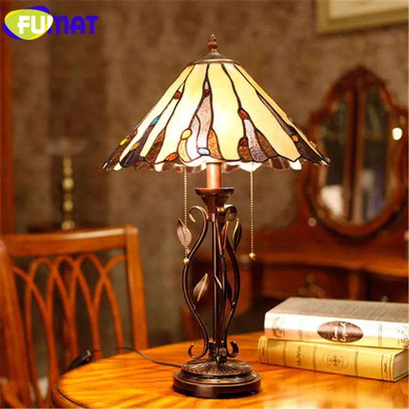 1Tiffany Stained Glass Tabe Lamps for bedroom