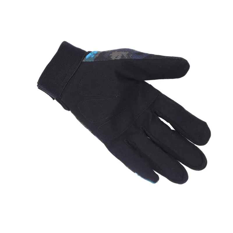 Спортивные перчатки для велоспорта, полный палец, походные камуфляжные перчатки на полный палец, противоударные перчатки для горного велосипеда для мужчин и женщин