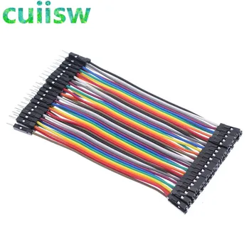 

,400pcs/lot 10cm 2.54mm 1pin Female to Male jumper wire Dupont cable Dupont line