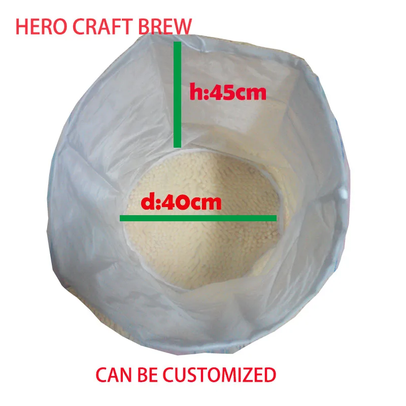 45*40cm Ttpe A 5 gallon home brew filter bag fine mesh food grade mash