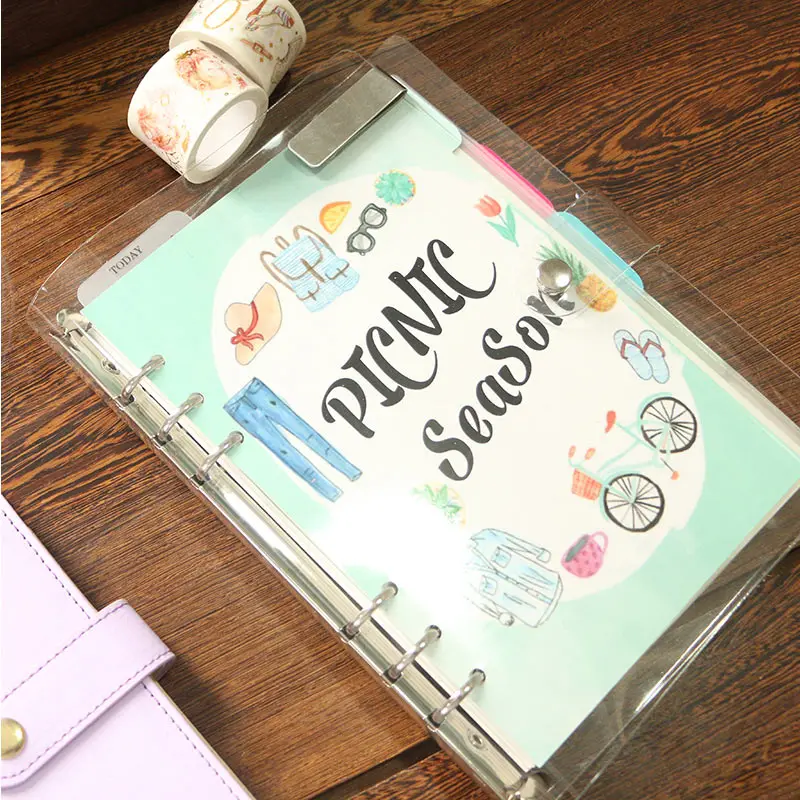 Yiwi Winter Series Dividers Planner Refill Notebook Diy Accessories Matching Filofax Kikki Creative Gift Stationery 5 Sheets Yiwi Winter Series Dividers Planner Refill Notebook Diy Accessories Matching Filofax Kikki Creative Gift Stationery 5 Sheets