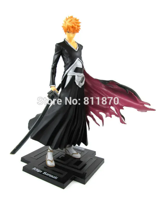 

Bleach Cosplay Kurosaki Ichigo 20cm/7.9'' PVC Action Figures 1/8 Scale Model Toys Garage Kit