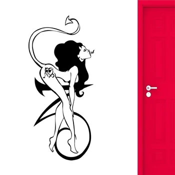 

Wall Decal Sexy Naked Woman Tattoo Cool Decor Vinyl Stickers Art Mural