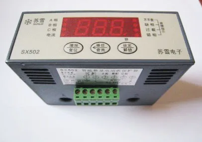 

SX502 (with phase sequence protection) digital motor integrated protection 220v phase sequence protection