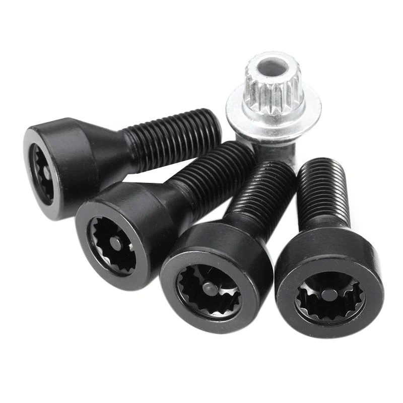 

Car Wheel Lock Set Black Lug Bolts For Bmw 1/3/5/6 Series 128I 135I 318I 323I 325I 328I 330I 335I 525I 528I 530I 535I 540I 545