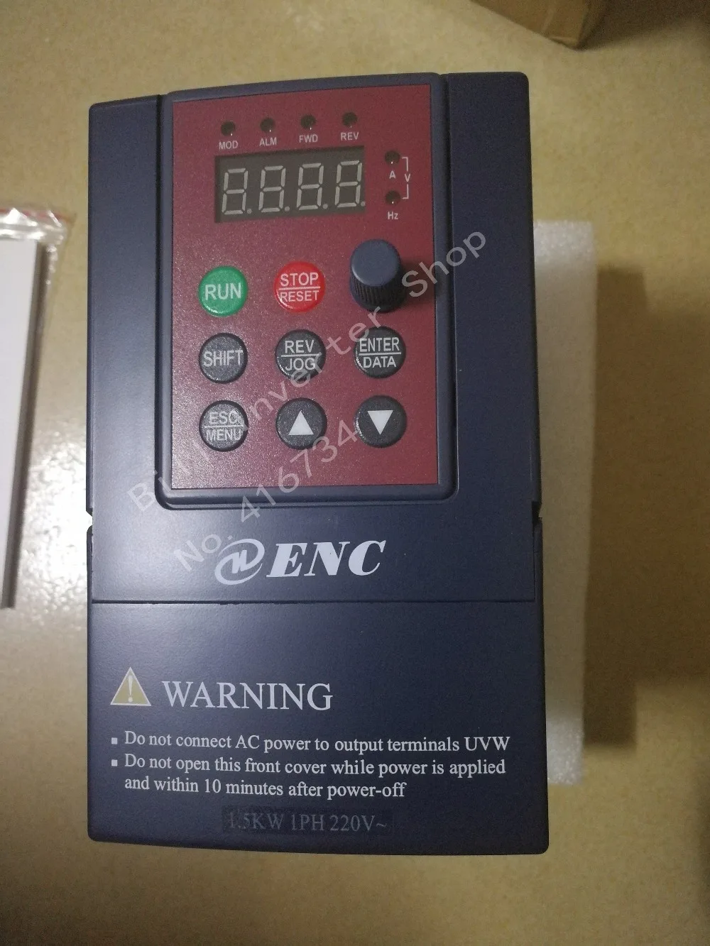 VFD 220 квт конвертер Eds A200 2S0015 yineng инвертор для однофазного двигателя в|Инверторы и
