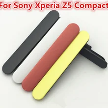 Гарантия Micro SD порт/Слот для sim-карт для sony Xperia Z5 Compact/Mini E5803 E5823 Пылезащитная заглушка пылезащитный чехол-бампер