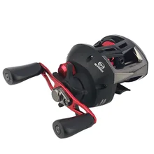 Anzhenji карповая Рыболовная катушка 13 шариковых подшипников левая/правая наживка литье рыболовных катушек baitcasing De Pesca 7,4: 1