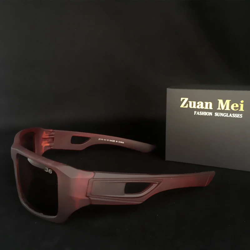Мужские солнцезащитные очки Zuan Mei поляризационные для вождения модель ZM03 2018|brand sun
