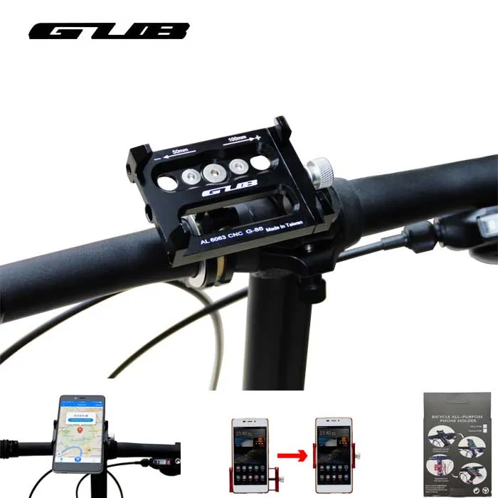 Acheter Métal cnc gub g 86 de bicyclette de vélo poignée téléphone mont cradle support de caisse de soutien moto guidon pour iphone téléphone portable gps
