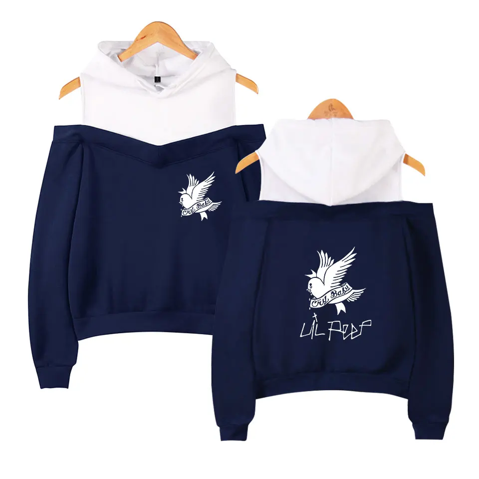 Lil Peep Emo Hip-Hop Hoodies Sweatshirt Genius Lyrics Cry Baby Gedrukt Sweatshirt Plus Maten Voor Women Casual Fleece Streetwear