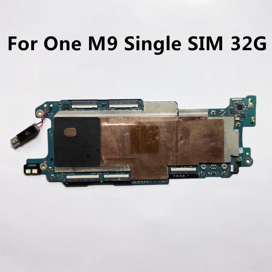 

Tested Unlocked Electronic Motherboard Circuits Panel for HTC One M9 M9U 32G Global Firmware Mobile Mainboard Flex Cable