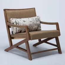 Шезлонги мебель садовая мебель Средиземноморский шезлонг Диван из массива дерева ленивый кресло 65*80*70 см