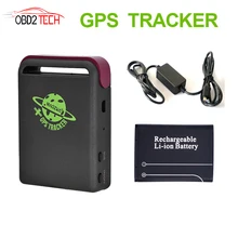 TK102B MiNi Car Popular portable GPS Tracker Quan-band TK102 Vehicle GPS GSM GPRS RealTime SMS Location Tracking Device