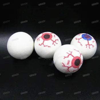 

High Bounce Mini 25mm Rubber Bouncing Ball Eyeball Design Jumping Bouncy Balls Toy for Children Elastic Rubber Balls Props
