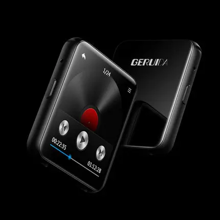 Mp3 плеер с bluetooth и Полноразмерным сенсорным экраном 8 ГБ музыкальный FM радио