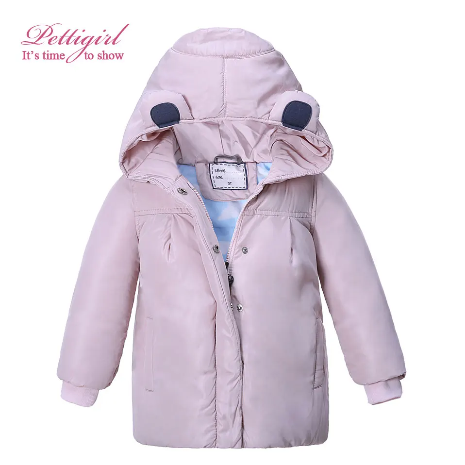 Buy Pettigirl New Baby Girls Winter Coat Bear Ear Style Hooded Jacket Plus