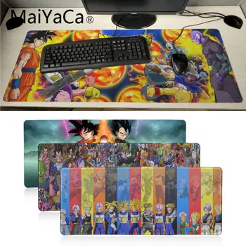 

MaiYaCa Cool New Dragon Ball Z Poster Anti-Slip Durable Rubber Computermats Rubber Lock Edge MousePad Gamer Mat gaming mouse pad