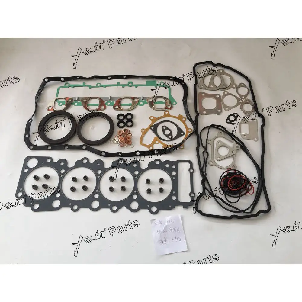 For Isuzu 4HK1 engine parts full gasket set include cylinder head