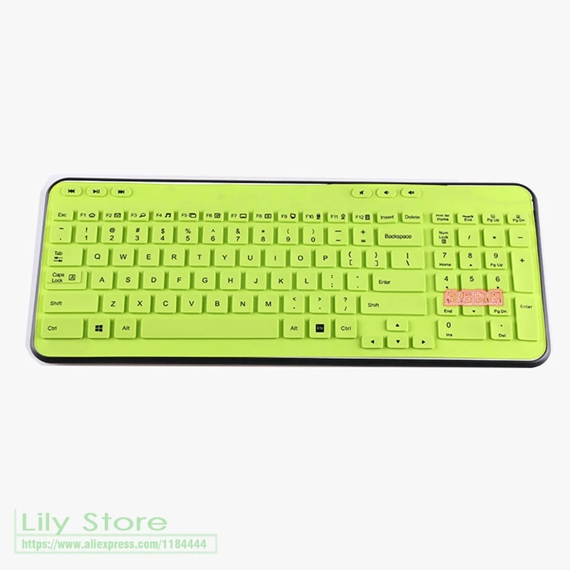 

For Logitech MK365 MK360 K365 K360 Wireless Desktop Dust Cover Film Silicone Dustproof mechanical keyboard Cover Protector