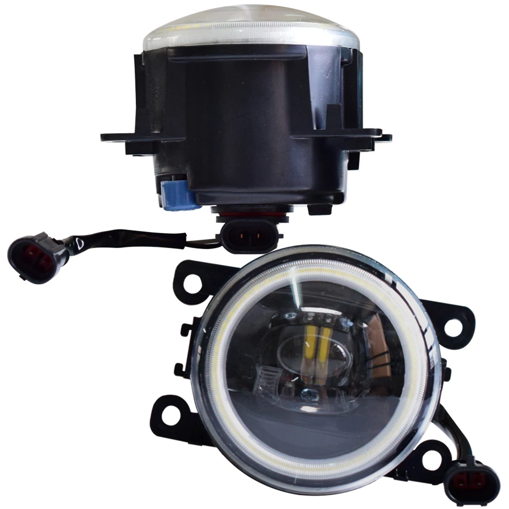

Car Front Bumper Angel Eyes Fog Light For Nissan Frontier 2005-2015 Car Styling High Power Halogen Fog Lamp Lights 9W 12V