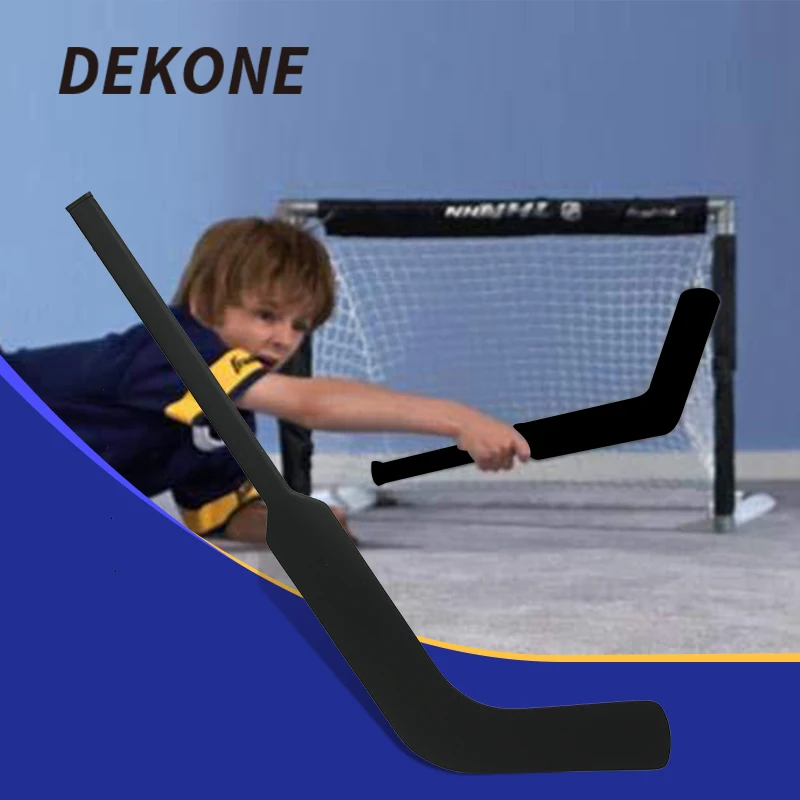 

Mini Goalie Hockey Stick Composite Mini Size Light Weight For Entertainment Advertising Family Games 27" Mini Hockey Stick