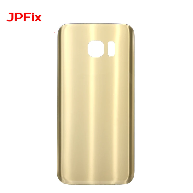 JPFix для Samsung Galaxy S7 edge G9350 G935F задняя крышка батарейного отсека стеклянный корпус+ стекло с клейкой наклейкой