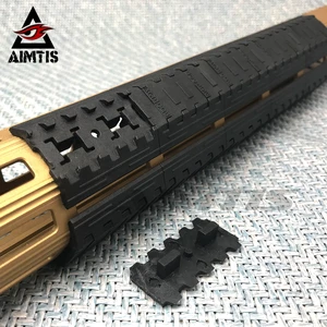 AIMTIS Tactical M-lok Rail Covers Panel Mlok SLOT SYSTEM Rail Panel 10 Sets For M-Lok System Mount