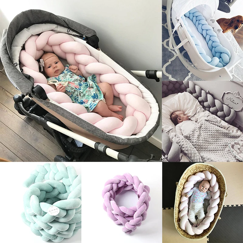 1M Nordic Style Long Knotted Decorativ Bed Bumper Sofa Cushion Home Decor Baby Bed Braid Bumper Protector Kids Room Decor 1M Nordic Style Long Knotted Decorativ Bed Bumper Sofa Cushion Home Decor Baby Bed Braid Bumper Protector Kids Room Decor