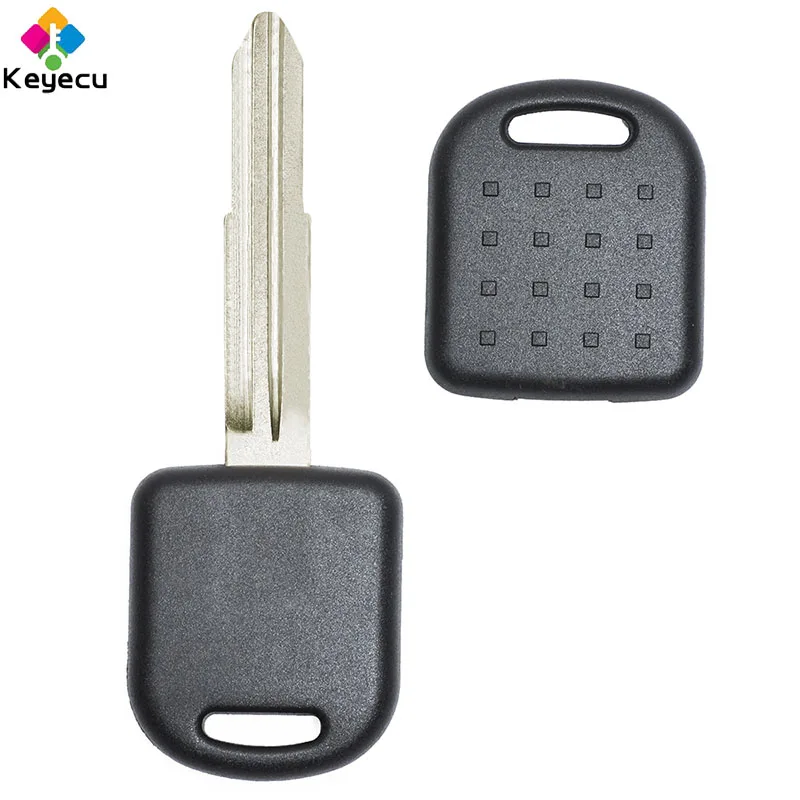 KEYECU Uncut Transponder Car Key Shell Case With Left Right Blade Fob For Suzuki Vitara Grand Vitara Alto Swift Baleno 1996-2002