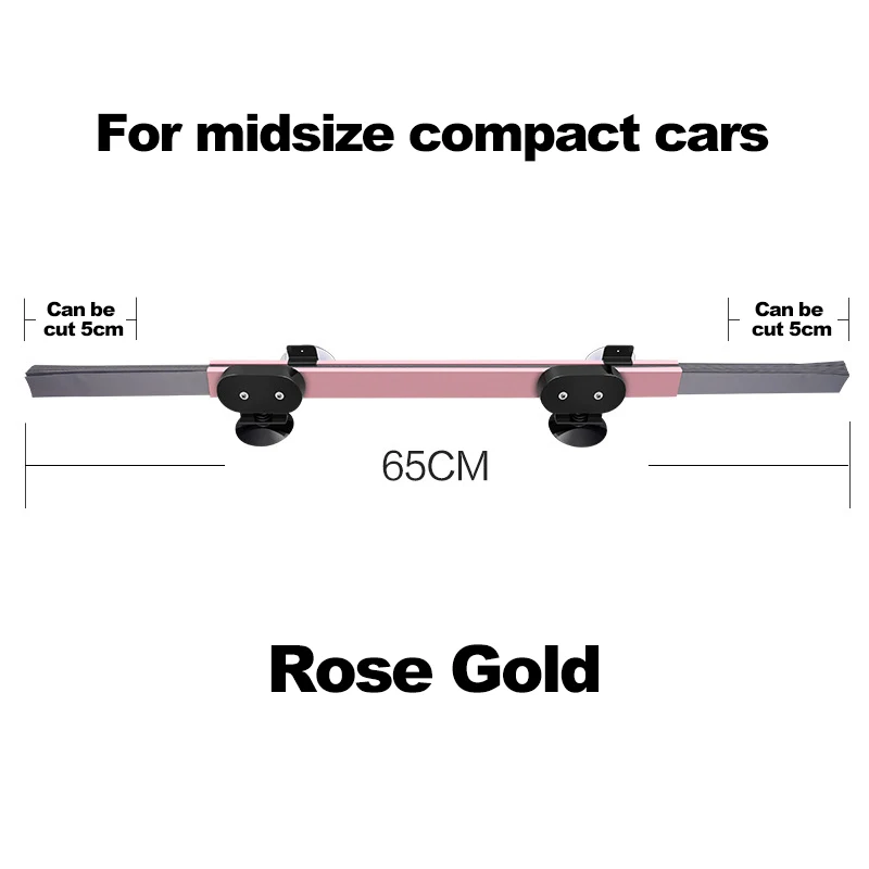 46/65/70 см автомобильный Выдвижной регулируемый лобовое стекло внедорожник Грузовик блок солнцезащитный козырек крышка переднее/заднее окно фольгированная занавеска для моделей автомобилей - Цвет: Pink 65cm