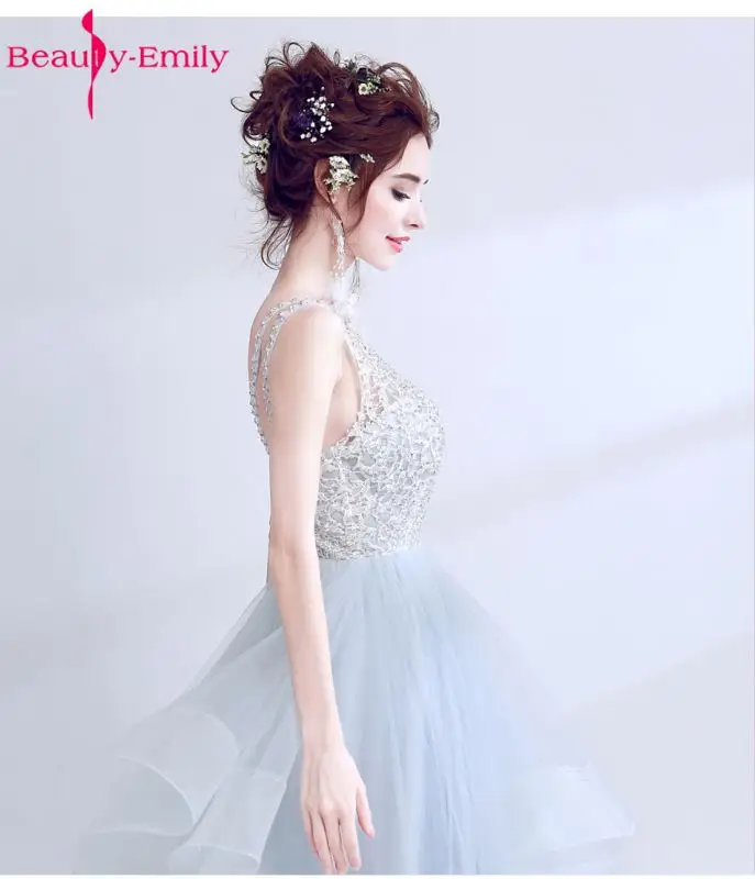 Beauty Emily Sexy Beads Lace Celebrity Dresses 2019 Backless Sleeveless Formal Party Prom Dresses Anniversary Dresses Beauty Emily Sexy Beads Lace Celebrity Dresses 2019 Backless Sleeveless Formal Party Prom Dresses Anniversary Dresses