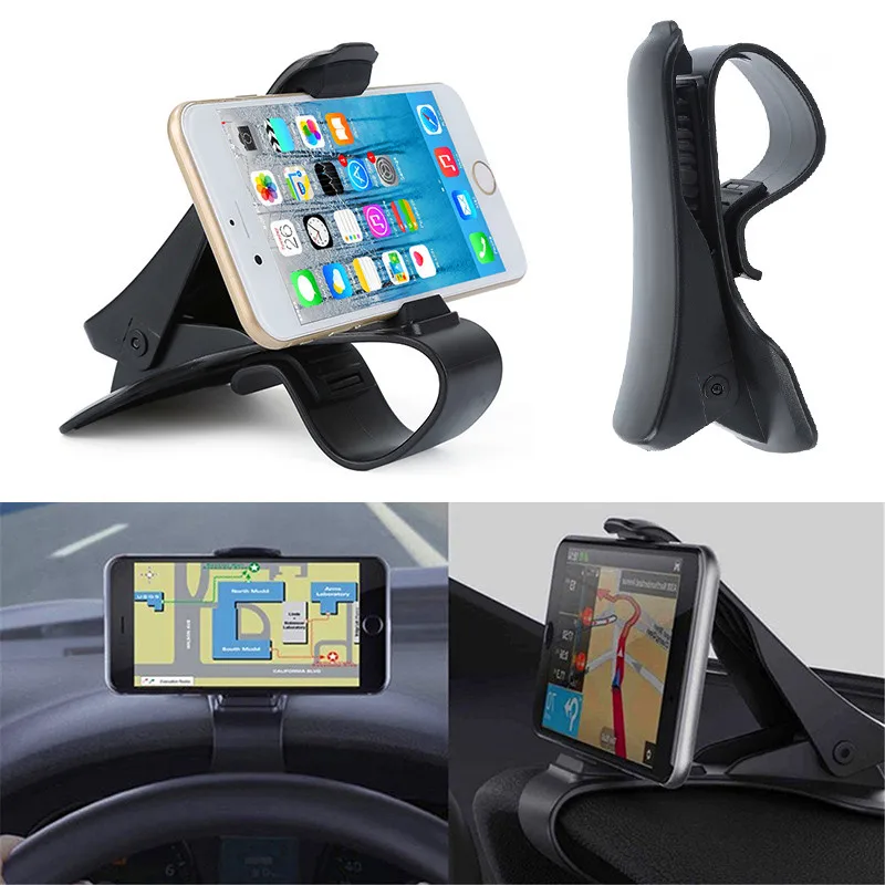 

Adjustable Universal Car Phone Dashboard Holder Clip HUD Design Stand for Mobile Phone GPS PDA For Iphone Xr For Oppo Find X