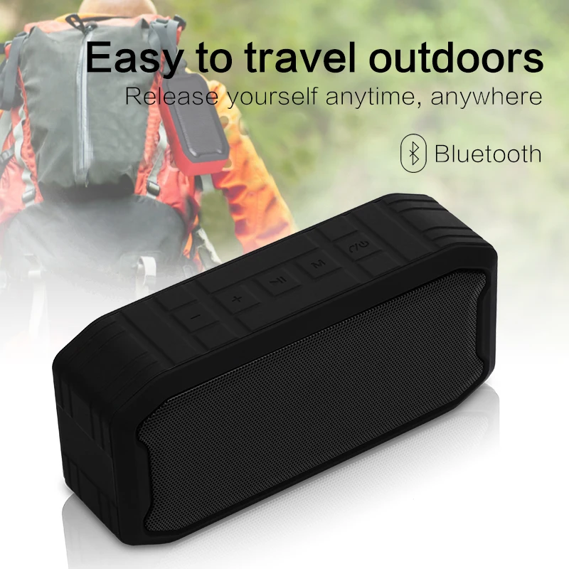 

IPX7 Waterproof Portable Bluetooth speaker Portable Wireless Loudspeaker Sound System stereo Music surround Outdoor Speaker