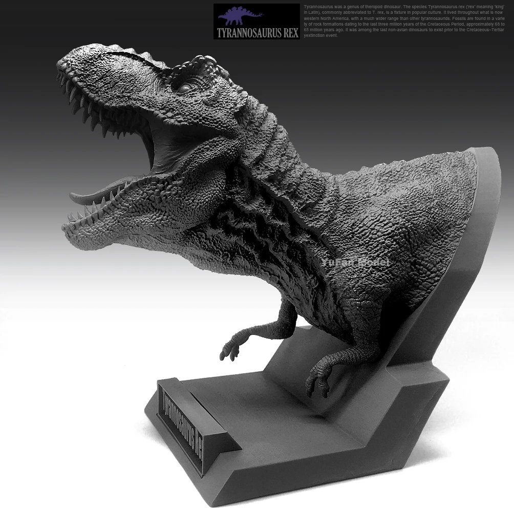 

Resin Bust Tyrannosaurus model High 14cm length 18cm W2119W