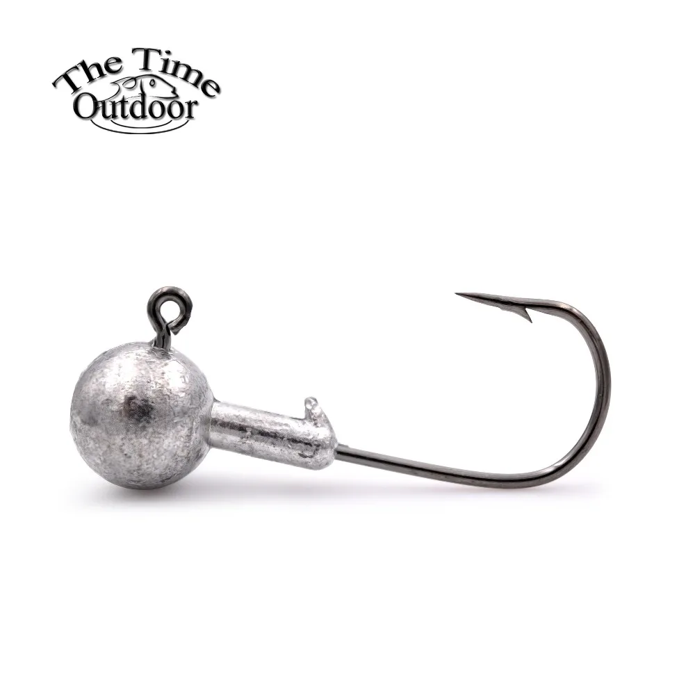 Jig Head Hooks For Soft Lure Baits Fishing Hook For Grub Worm Fishing Bass  Fishing 3.5/5/7/10/14g