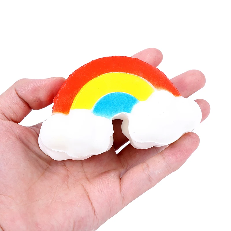 Soft PU Slow Rising Anti-stress Kawaii christmas halloween small Squishy Rainbow Bridge Squeeze toys china for children gadget Soft PU Slow Rising Anti-stress Kawaii christmas halloween small Squishy Rainbow Bridge Squeeze toys china for children gadget