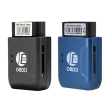 New GPS TK206 OBD 2 Real Time GSM Quad Band Anti-theft Vibration Alarm GSM GPRS Mini GPRS Car Tracker Tracking OBD II