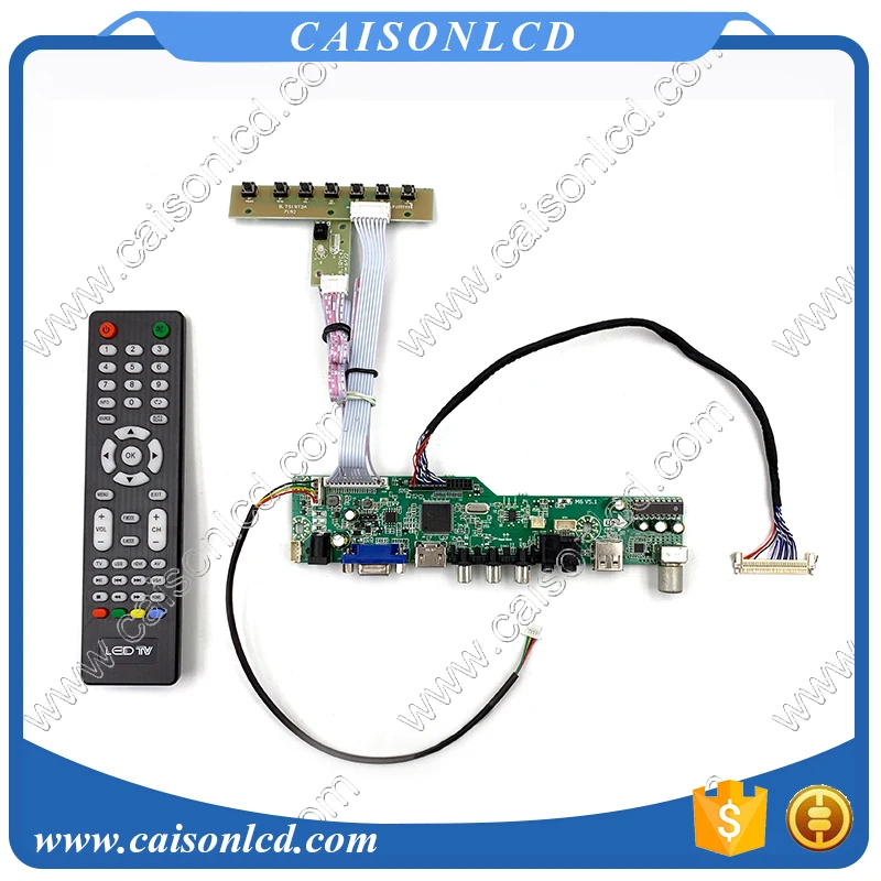 NT68676 HDMI/DVI/VGA/аудио ЖК-плата контроллера Поддержка 18 5 дюймов ЖК-панель с 1366*768 |