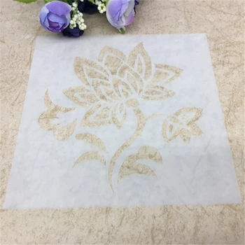 

Flower Plastic Layering Flower Spray Stencils Template DIY Paper Card Scrapbooking Photo Album Diary Hand Craft