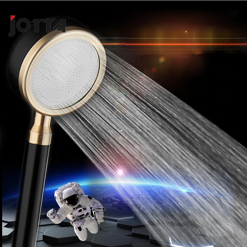 

Washable and washable booster shower water saving hand shower space aluminum