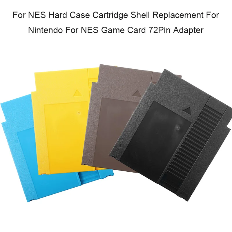 100pcs lots Hard Plastic Case Cartridge Shell Cover For Nintendo For