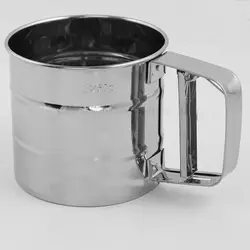 Нержавеющая сталь Мука сито шейкер выпечка Кондитерские инструменты формы для выпечки фильтр для кофе сахарная пудра для кухни