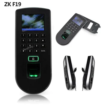 

ZK F19 Access Controller system porton electrico Keypad Biometric Fingerprint Control Employee Fingerprint Sensor