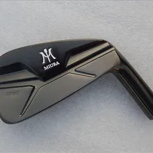 Абсолютно MiURA MC-501 Кованое железо набор черный MiURA Гольф кованые железные клюшки для гольфа 4-9Pw стальной вал с головкой крышка