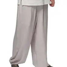 7 цветов Лето и весна хлопок и лен форма для боевых искусств Кунг блумеры для кунг-фу дзен брюки медитация nun брюки серый/синий/зеленый/красный